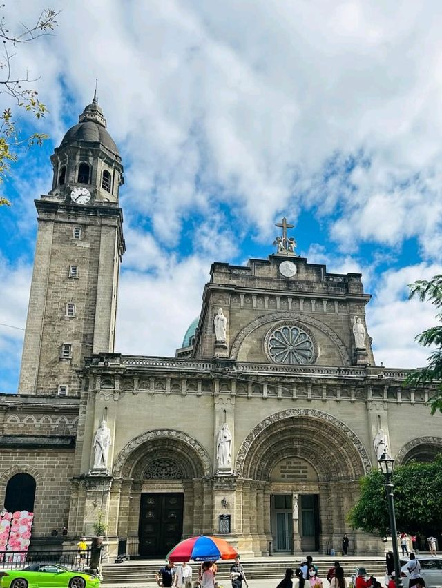 Majestic Gem of Intramuros: Manila Cathedral⛪✨