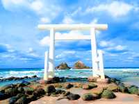 【絶景】糸島の夕日スポットとしても有名！桜井二見ヶ浦@福岡