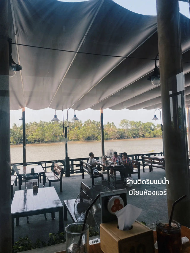 💚 แนะนำคาเฟ่ร้านอาหาร ที่อัมพวาต้องแวะคาเฟ่สวย ✨