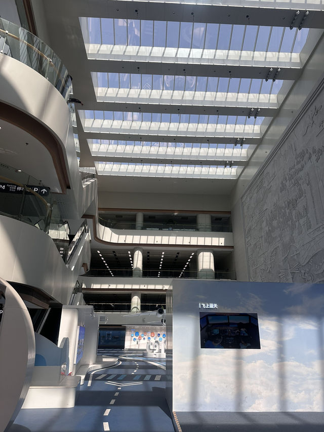 【空港内博物館】民航博物館（青島機場分館）へ✈️🇨🇳