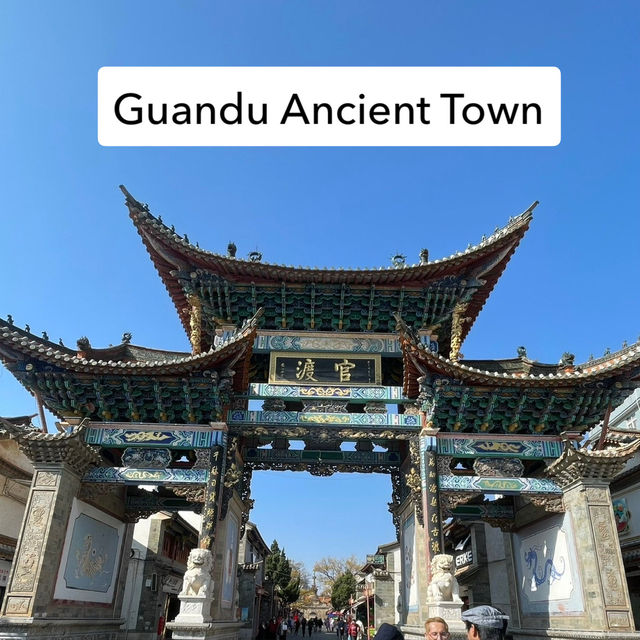 Guandu Ancient Town #kunming 🇨🇳