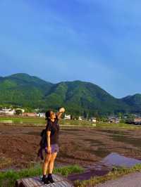 由布院東西山峰