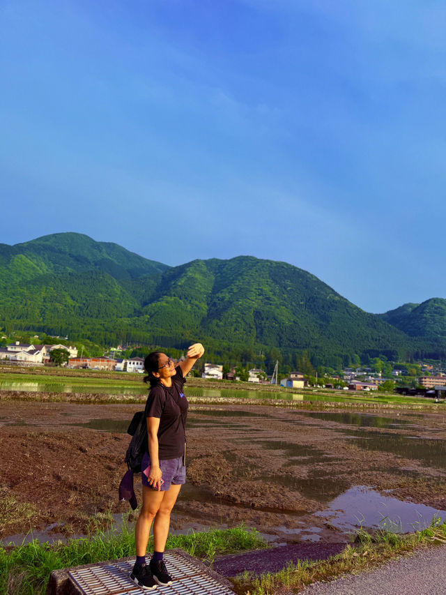 由布院東西山峰