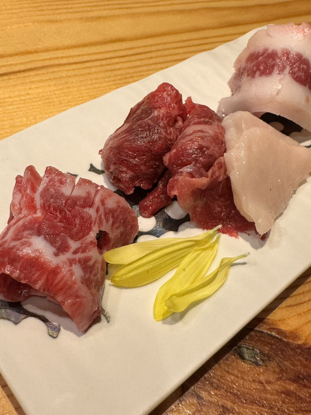 【熊本旅行】熊本名物 馬肉料理🐴