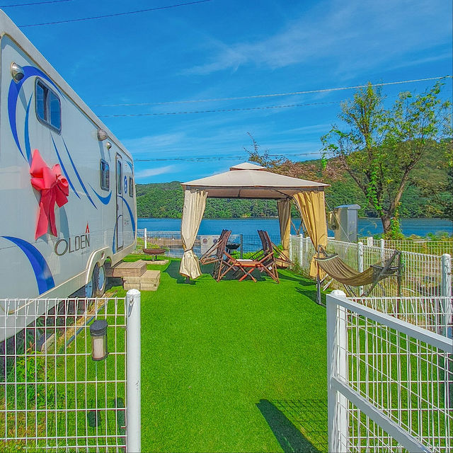 🏕️ 경기 가평 올덴카라반캠핑장, 자연 속 힐링 캠핑! 