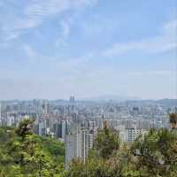Climbing Wonjeoksan Peak