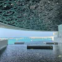 Louvre Abu Dhabi — A Masterpiece of Light and Shadow ✨🏛️