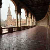 A Morning at Seville's Plaza de España: A Fairytale Come to Life