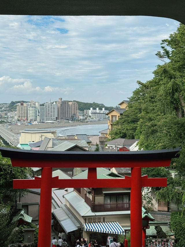 🗻 에노시마에서 후지산 바라보기 ⛩