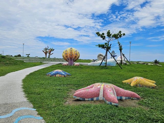 碧海藍天的好去處～台東海濱公園