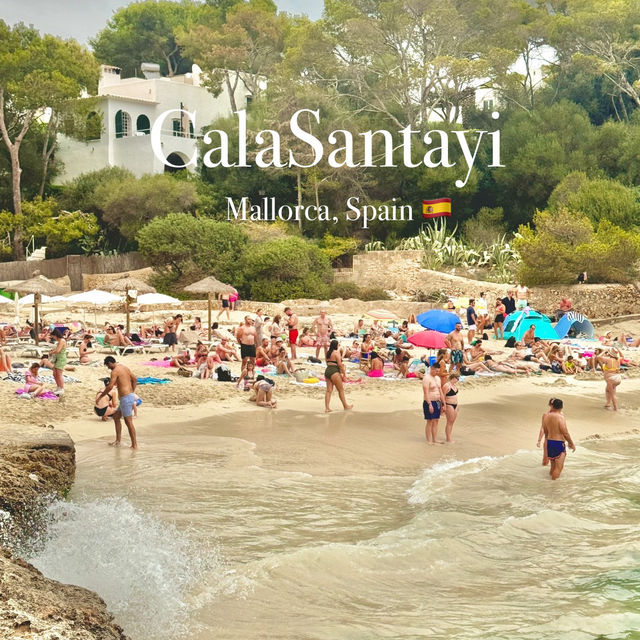 Mallorca's Most Beautiful "Jelly Sea" Beach: Cala Santanyí! 🏖️💙
