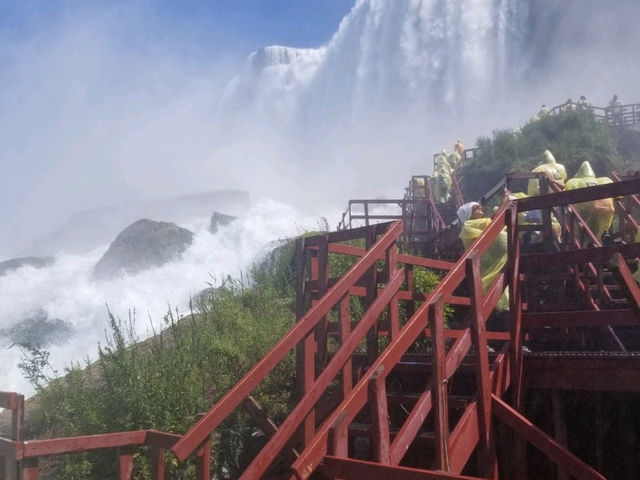 Take the Maid of the Mist tour at Niagara Falls