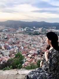 ️ 바르셀로나 감성 가득 하루 여행기 – 사그라다 파밀리아부터 몬주익 언덕까지 전경투어! 
