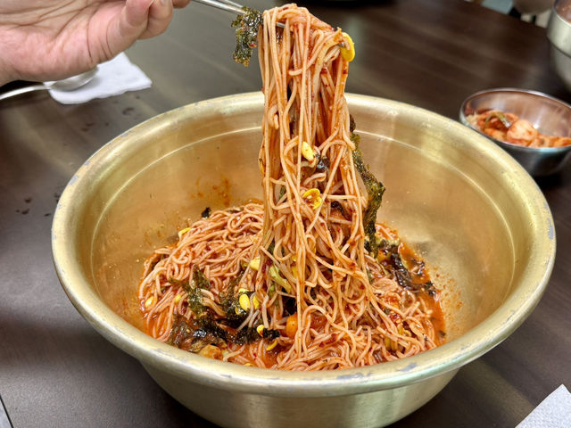 파주 숨겨진 맛집 양푼이 국수가 맛있는 심학산 국수집
