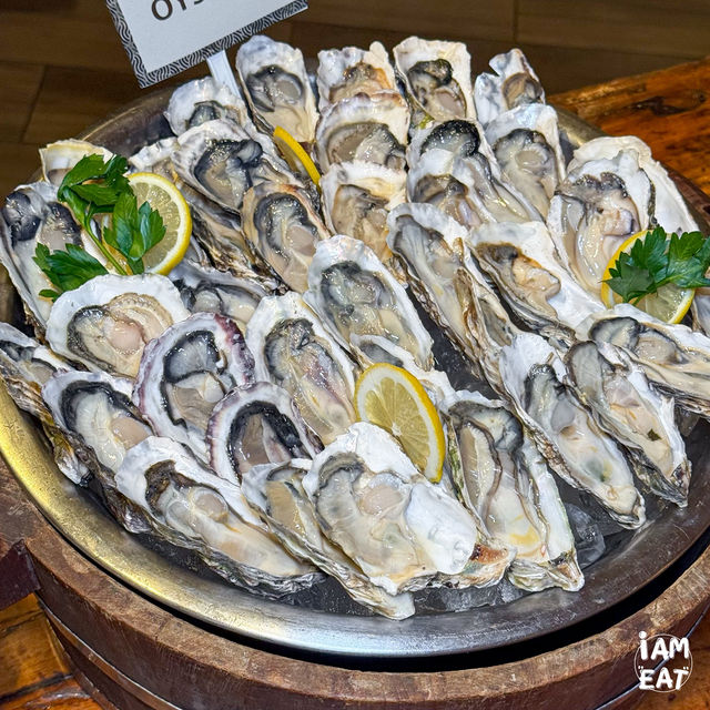 บุฟเฟ่ต์ขาปูหิมะ  กุ้งเผา Seafood เพียบ!