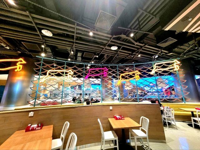 A quirky restaurant called The Cowfish