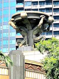 The modern art sculptures of Parkview Square