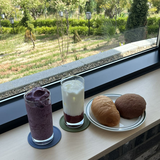 역대급 푸릇푸릇한 카페 오창 숲이그린정원 신상 뿌셔!🍀