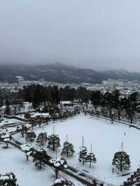 🏯會津若松城｜雪中歷史名城❄️⛩️