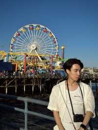 Santa Monica Pier & Beach 聖塔莫尼卡海邊 | 洛杉磯經典海濱體驗 🌊