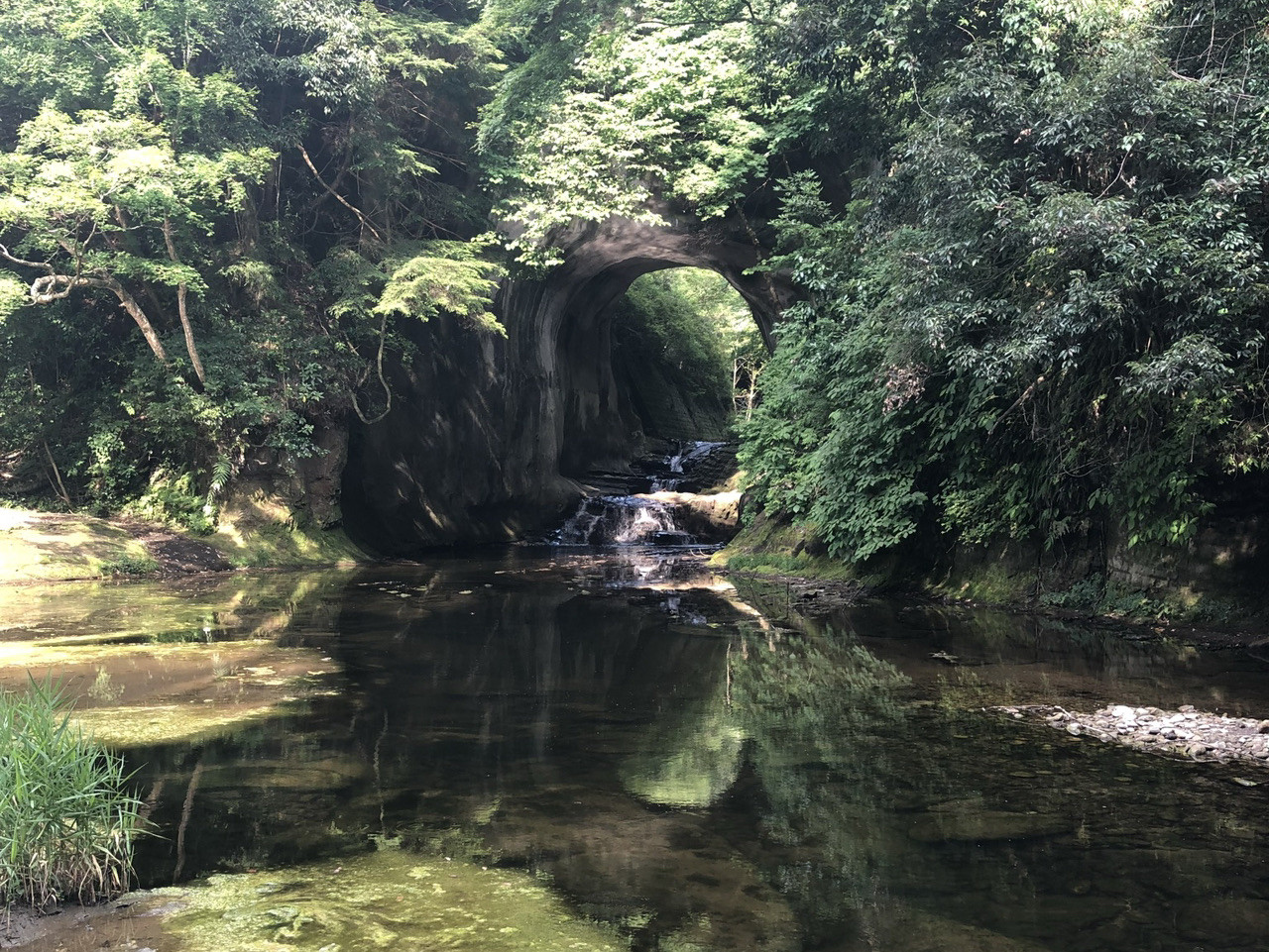 濃溝の滝｜千葉県君津市 「差し込む光が作る“幻想風景”。自然が描いた 