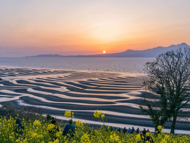 【御輿来海岸】干潟に映る空が絶景すぎる…熊本の隠れた感動スポット🌅