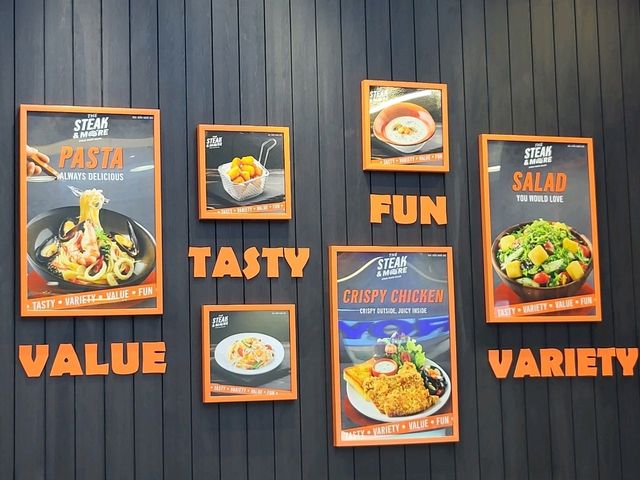 🛍️ The Steak & More（Central Rama 9店）－豐盛又平價的美式牛排餐廳推薦