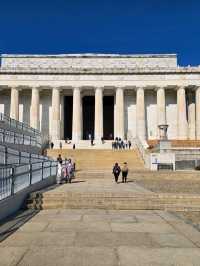 Standing in History at the Lincoln Memorial 🇺🇸✨