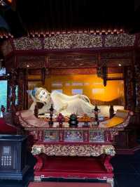 Peaceful Moments and Beautiful Statues at Jade Buddha Temple Shanghai