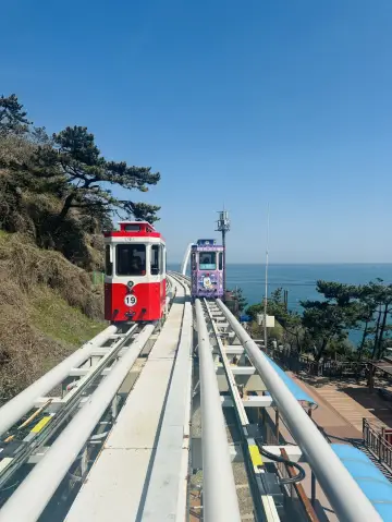 Sky capsule - Busan Haeundae Blueline Park