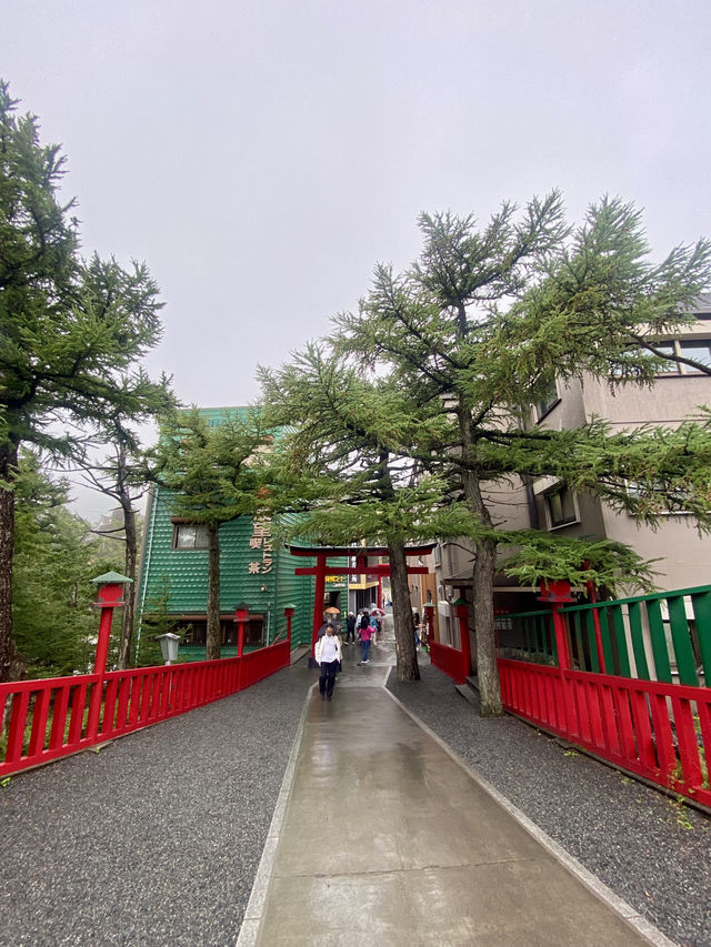 陰雨下漫步富士山五合目⛰️  