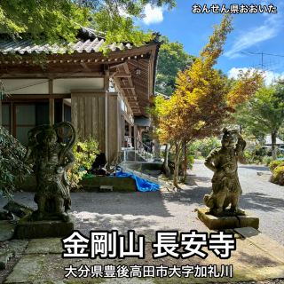 【온센현 오이타】 사계절의 꽃이 아름다운 꽃의 절 [금강산 장안사]