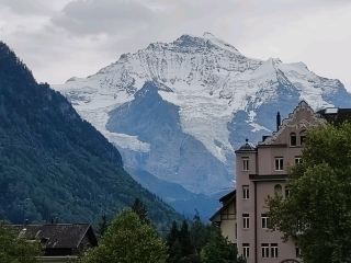 少女峰的壯麗美景