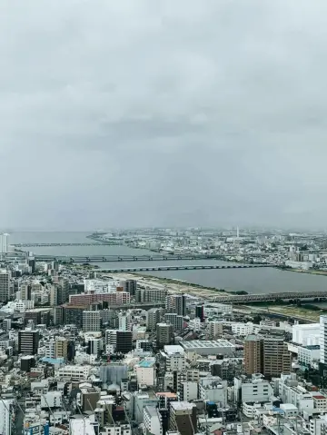 Удивительные виды Осаки отсюда! Обязательно посетите!!