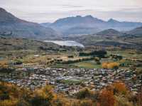 Walking into Arrowtown of New Zealand