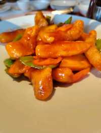 北京樓的填鴨和蟹粉