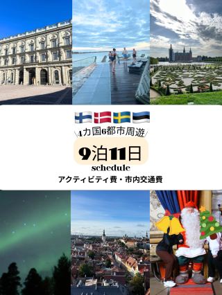 [北歐之旅 🇫🇮🇩🇰🇸🇪🇪🇪] 活動費用及城市交通費用匯總