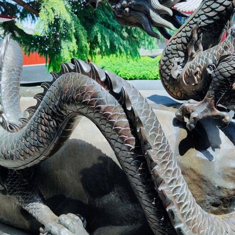 龍の形をした青銅の吐水龍：広仁寺が贈る神聖なる歓迎 | Trip.com 西安