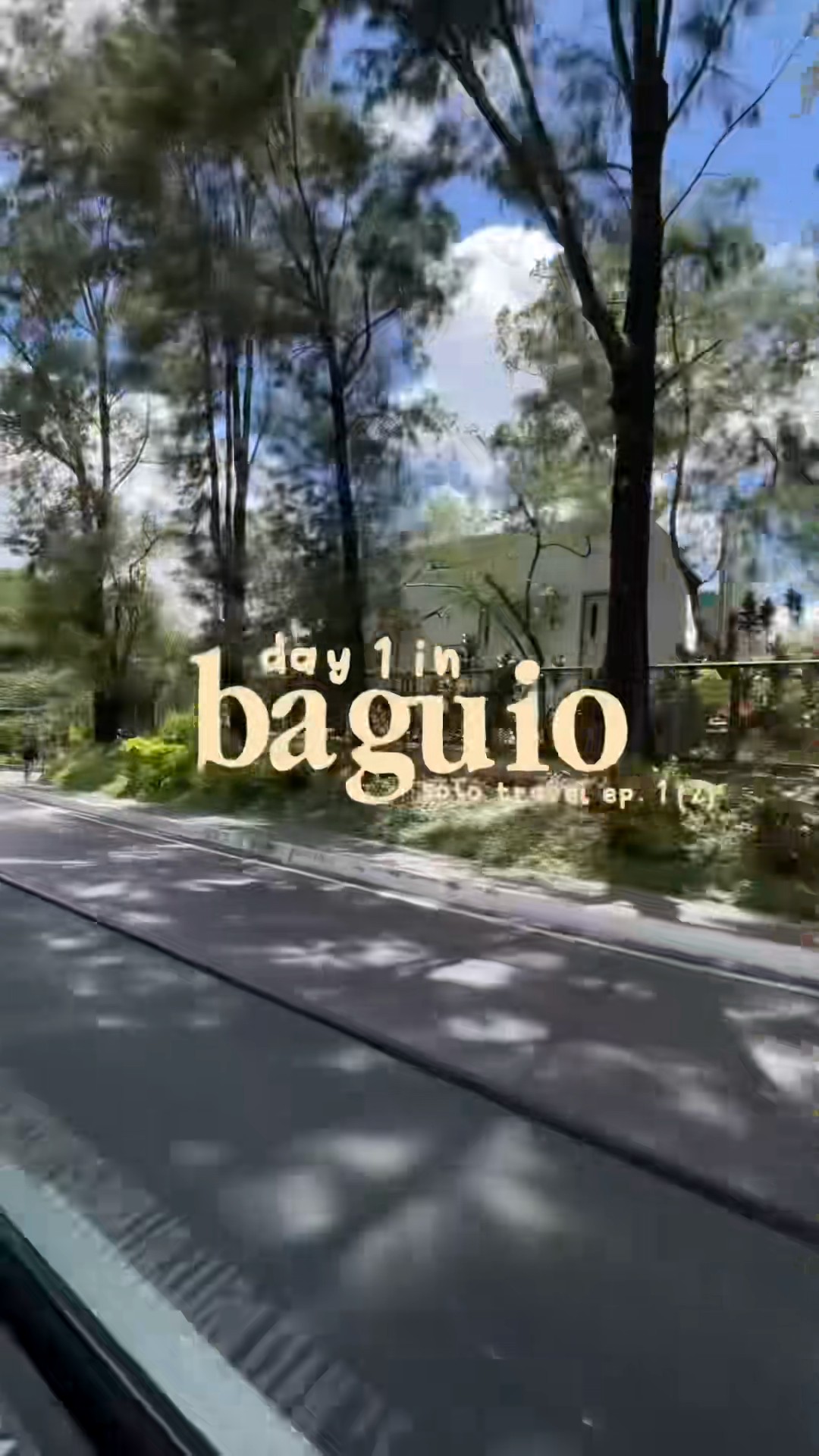 Everything I did on Day 1 in Baguio