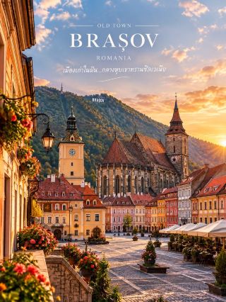 🏰 Brașov Old Town
A charming Transylvania destination straight out of a European fairytale ✨

The city center is surrounded by pastel-colored buildings, historic rooftops, and charming cobblestone streets winding through small squares. A leisurely stroll will lead you to Piața Sfatului, the Black Church (Biserica Neagră), and narrow alleys brimming with classic charm.

The evening is especially beautiful, as the sunlight gently touches the rooftops and surrounding mountains. Brașov is the perfect city for a leisurely stroll, admiring the architecture, and letting time pass slowly 🤍

📍 Brașov, Romania
💫 An old town that is not only beautiful but also preserves the stories and atmosphere of old Europe in every corner.

#Brasov #Romania #Transylvania #TravelRomania