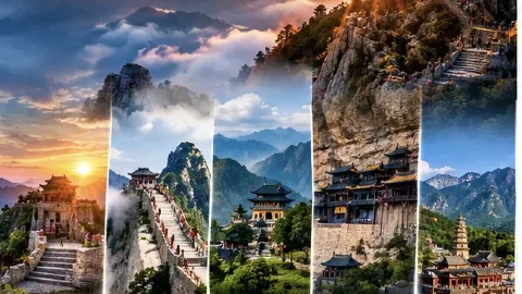 🏔️ 5 ภูเขาศักดิ์สิทธิ์จีน ตามรอย “ห้าขุนเขา” แห่งแผ่นดินมังกร — traveler post in เหว่ยหนาน