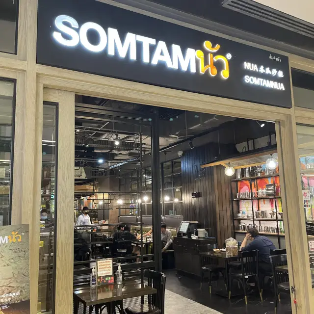 Dinner at Somtam Thai @ centralwOrld BKK