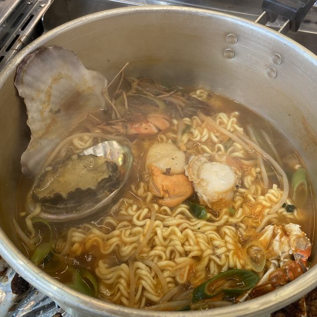 동해 묵호항 근처 오션뷰 조개구이 맛집 동해가리비 본점
