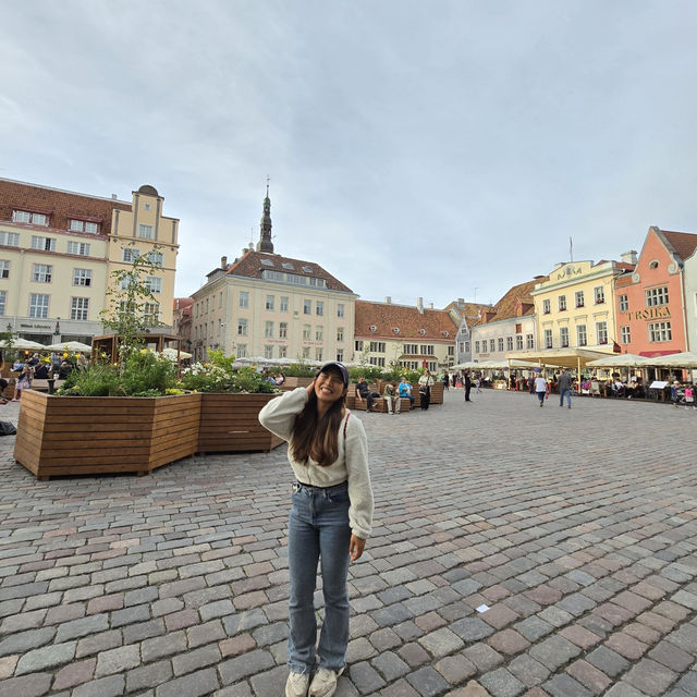 พิดกัดที่เที่ยวเอสโตเนีย Tallinn old town