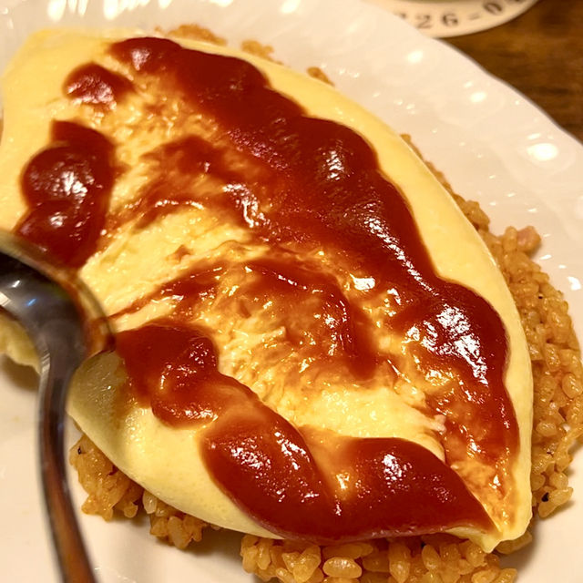 Fluffy Omurice Heaven at Kissa You