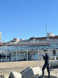 Mar del plata beach vibe. 