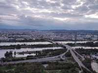 Autumn from Danube Tower Vienna 🗺️