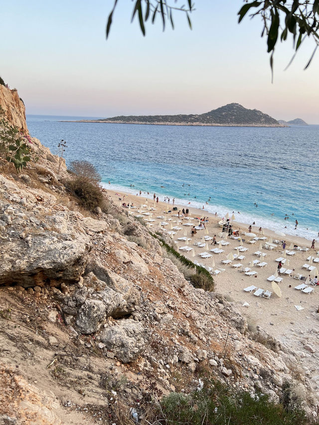 Turkey: Sunset at Kaputas beach