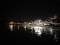 Saltburn at Night: Coastal Scene Under Stars