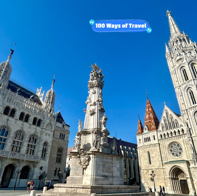 The panoramic view of fisherman’s bastion 🇭🇺 